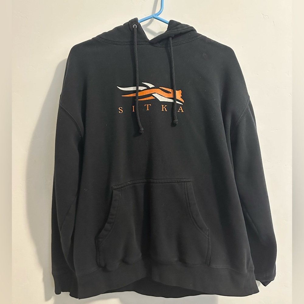 Sitka Gear black hoody L